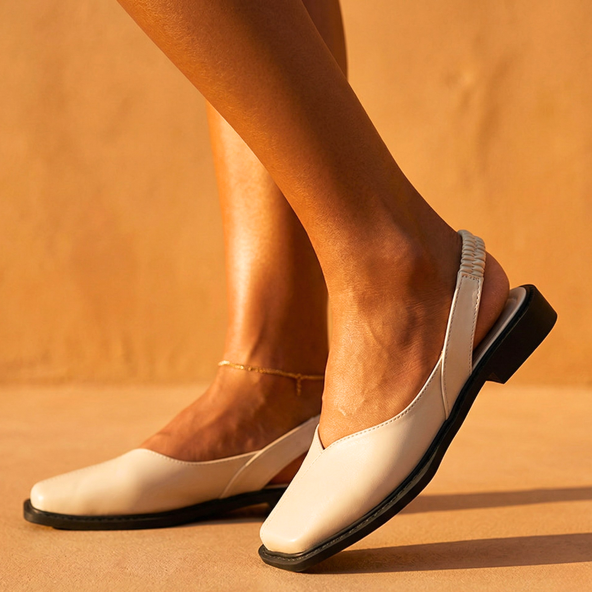 Maeve Square Slip-On Flats