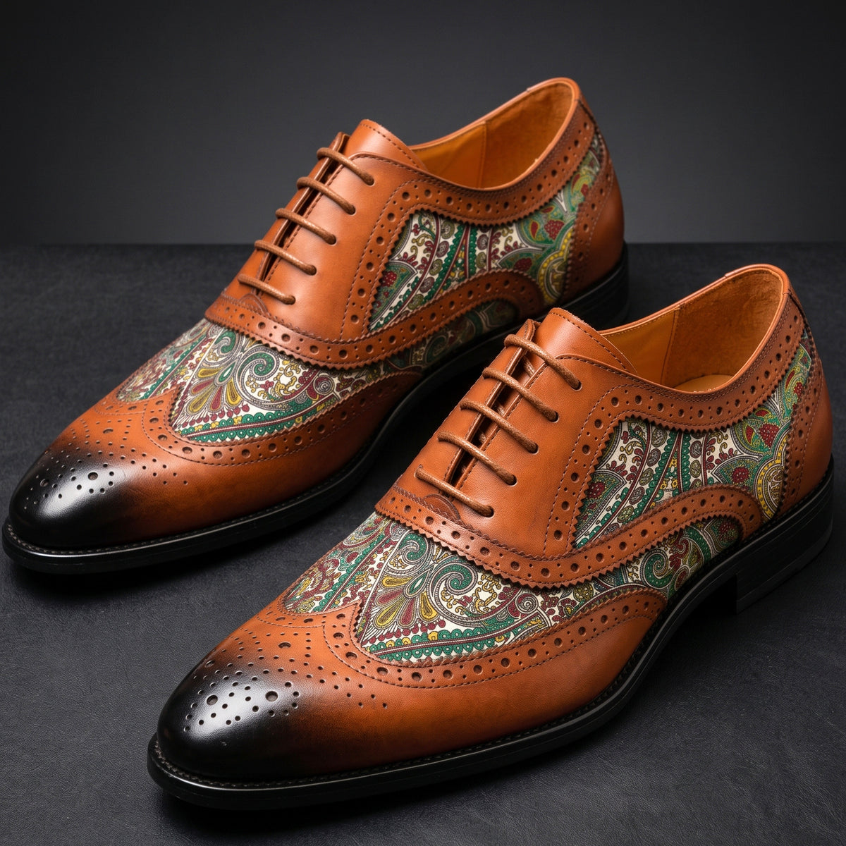 Luciano Genuine Leather Oxfords