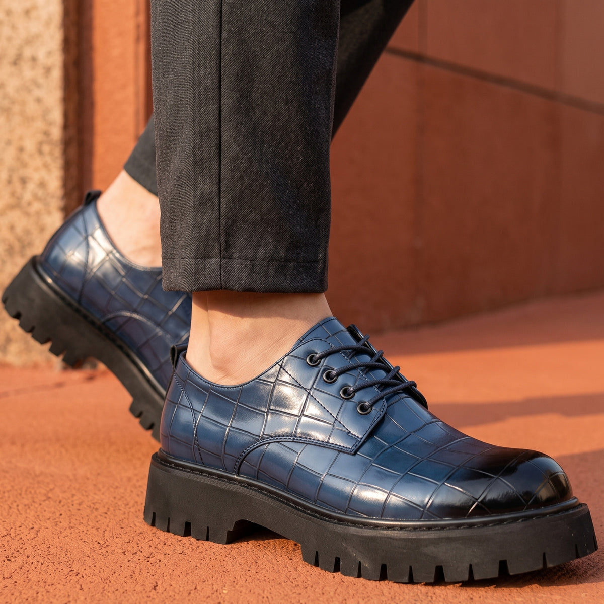 Theodore Leather Derbies