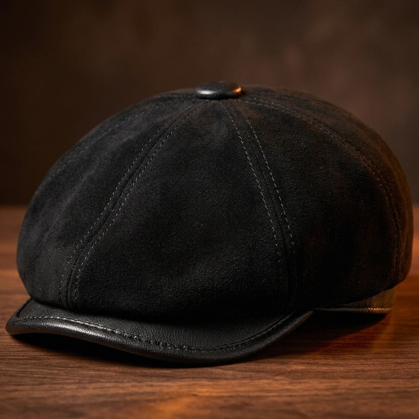 Baxter Vintage Leather Cap