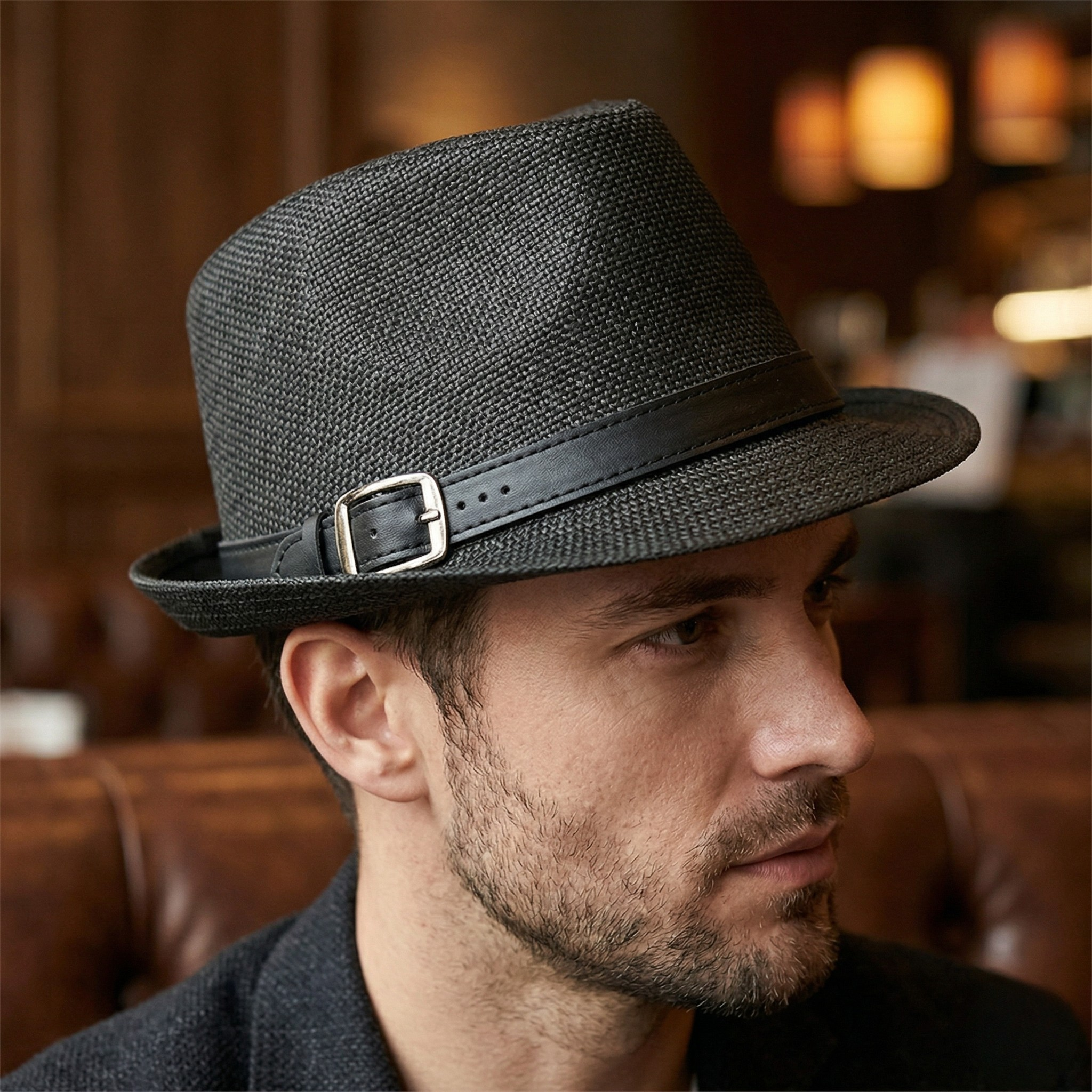 Sorrento Belted Fedora