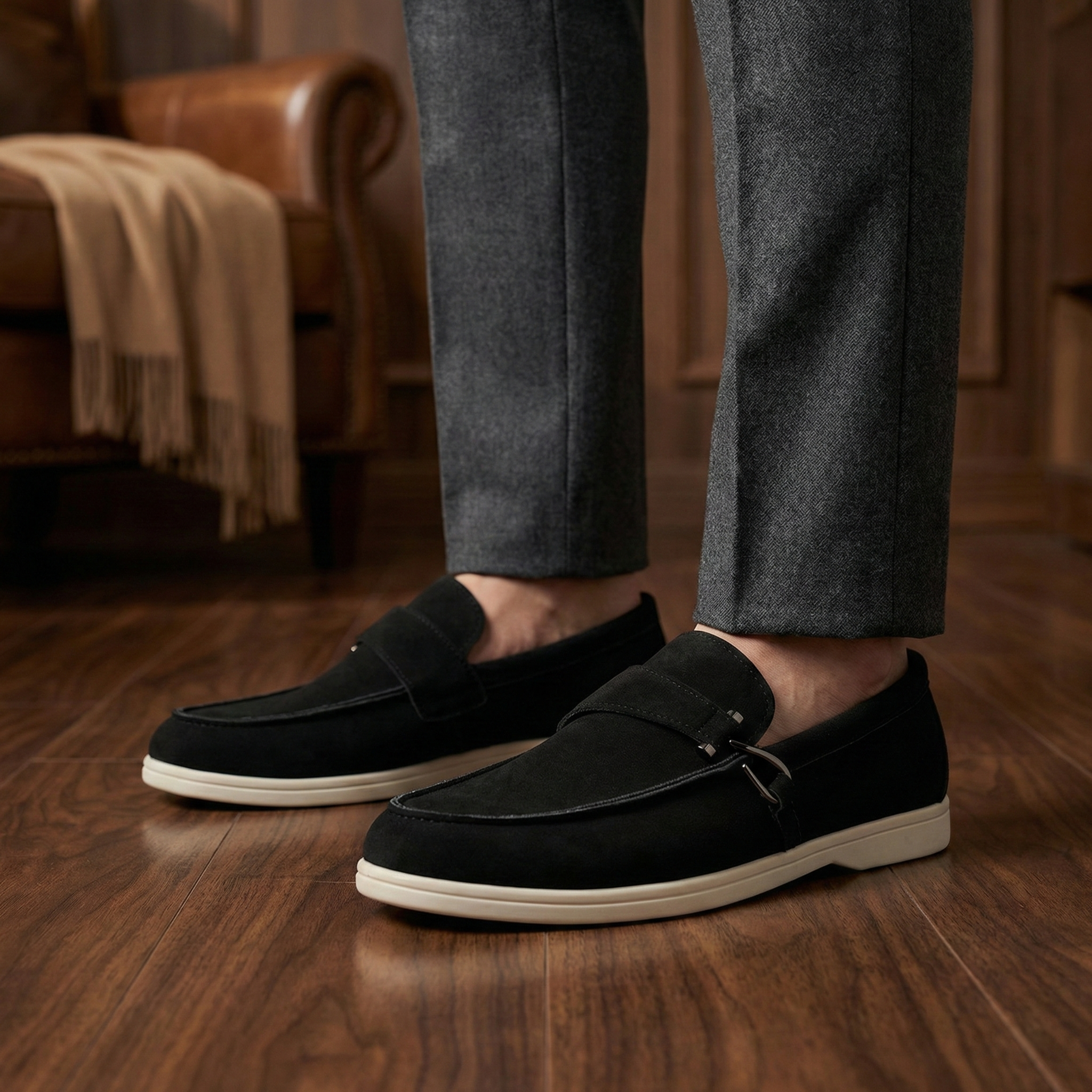 Brentwood Suede Loafers