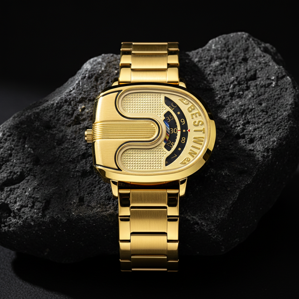 Valenor Gold Arc Watch