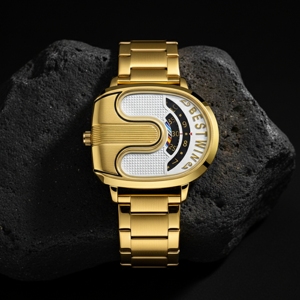 Valenor Gold Arc Watch