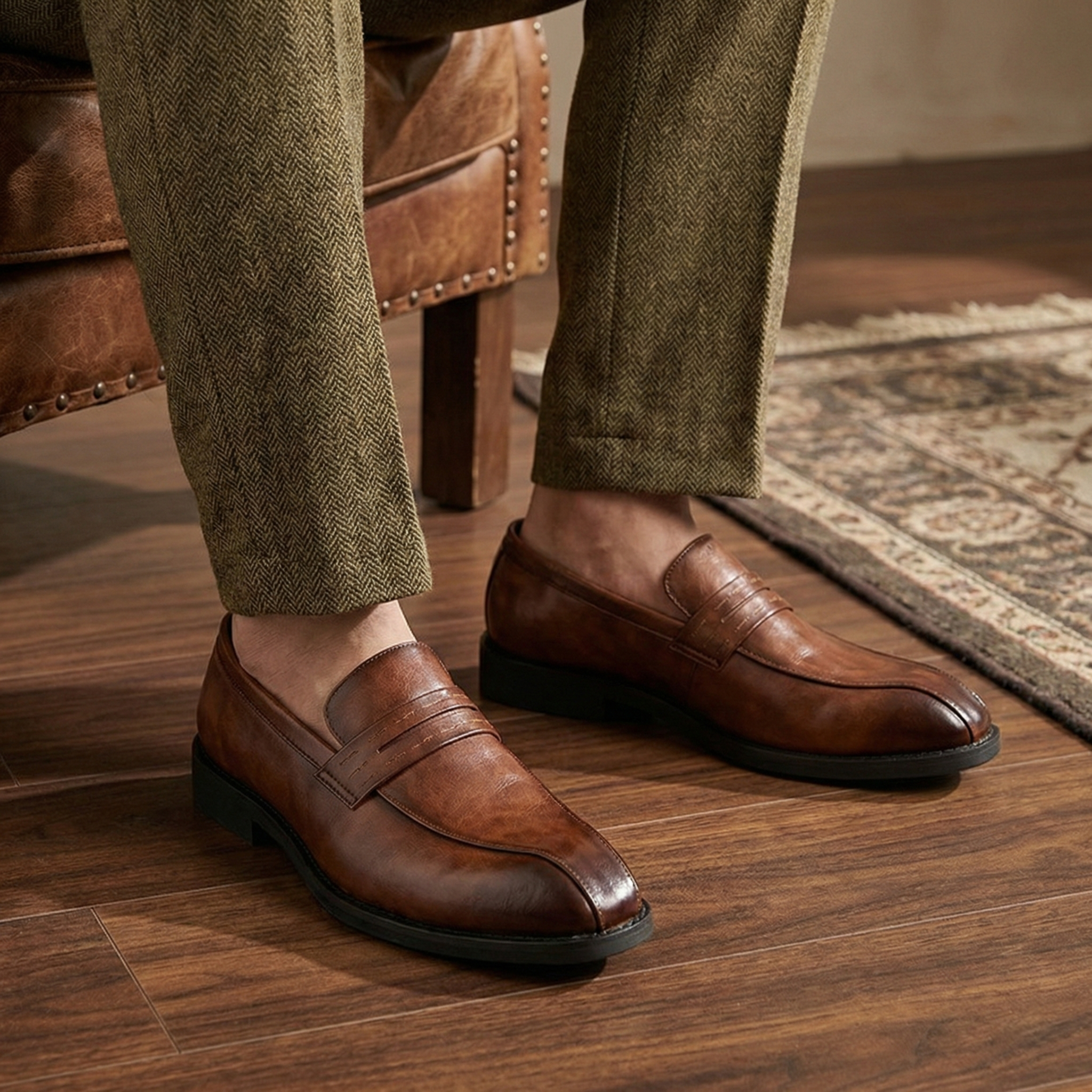 Romano Leather Dress Shoes