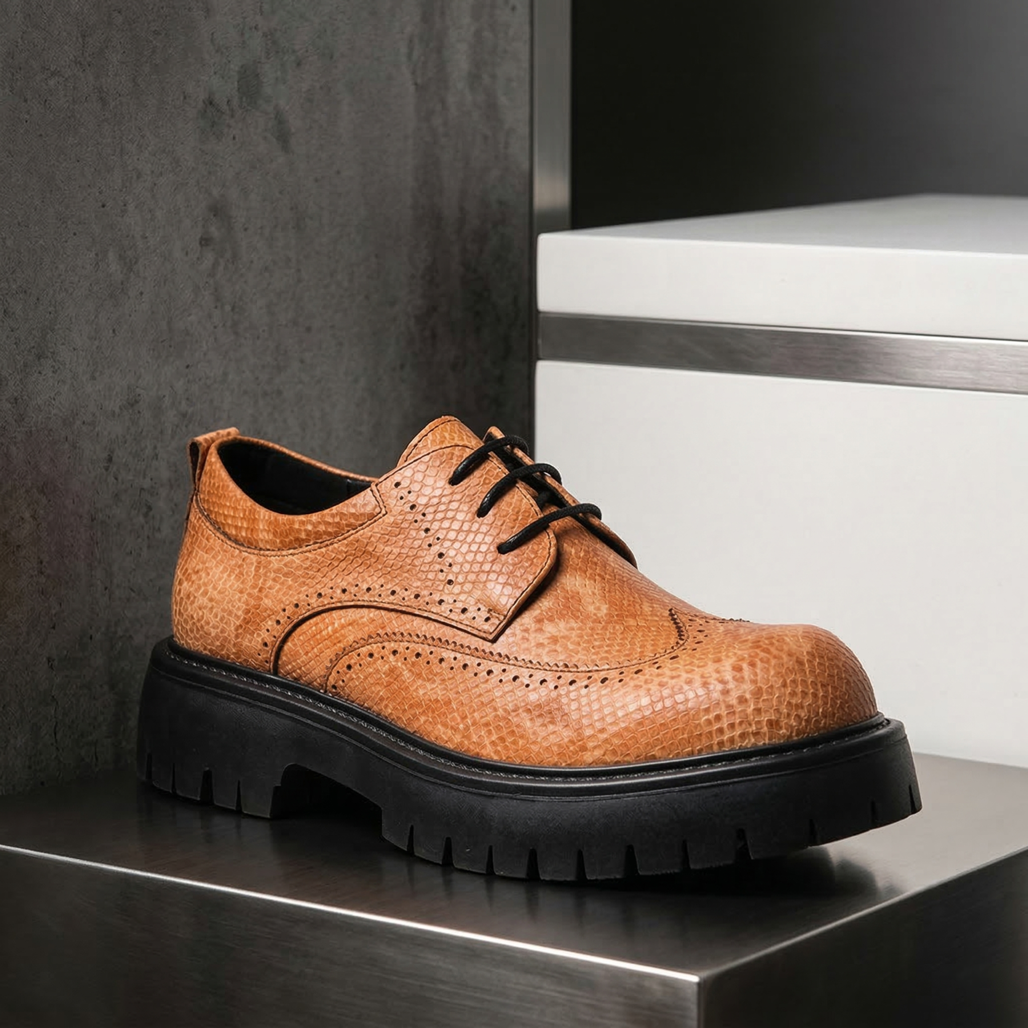 Kingston Leather Derbies