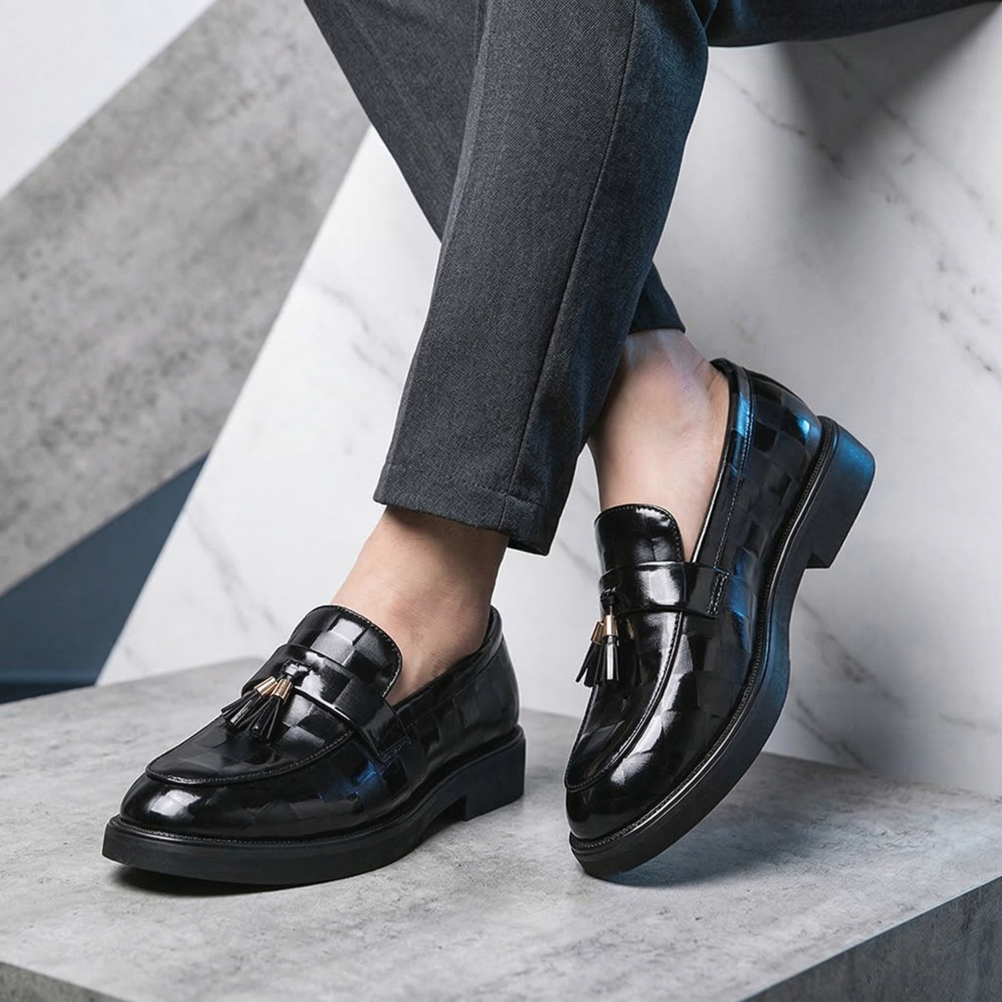 Regent Tassel Leather Loafers