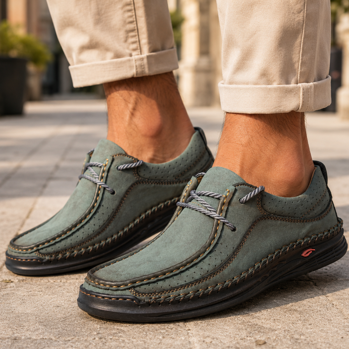 Dawson Genuine Leather Slip Ons