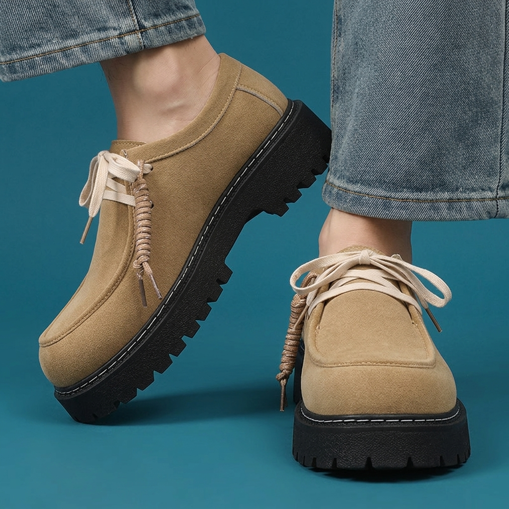 Archer Suede Lug Derbies