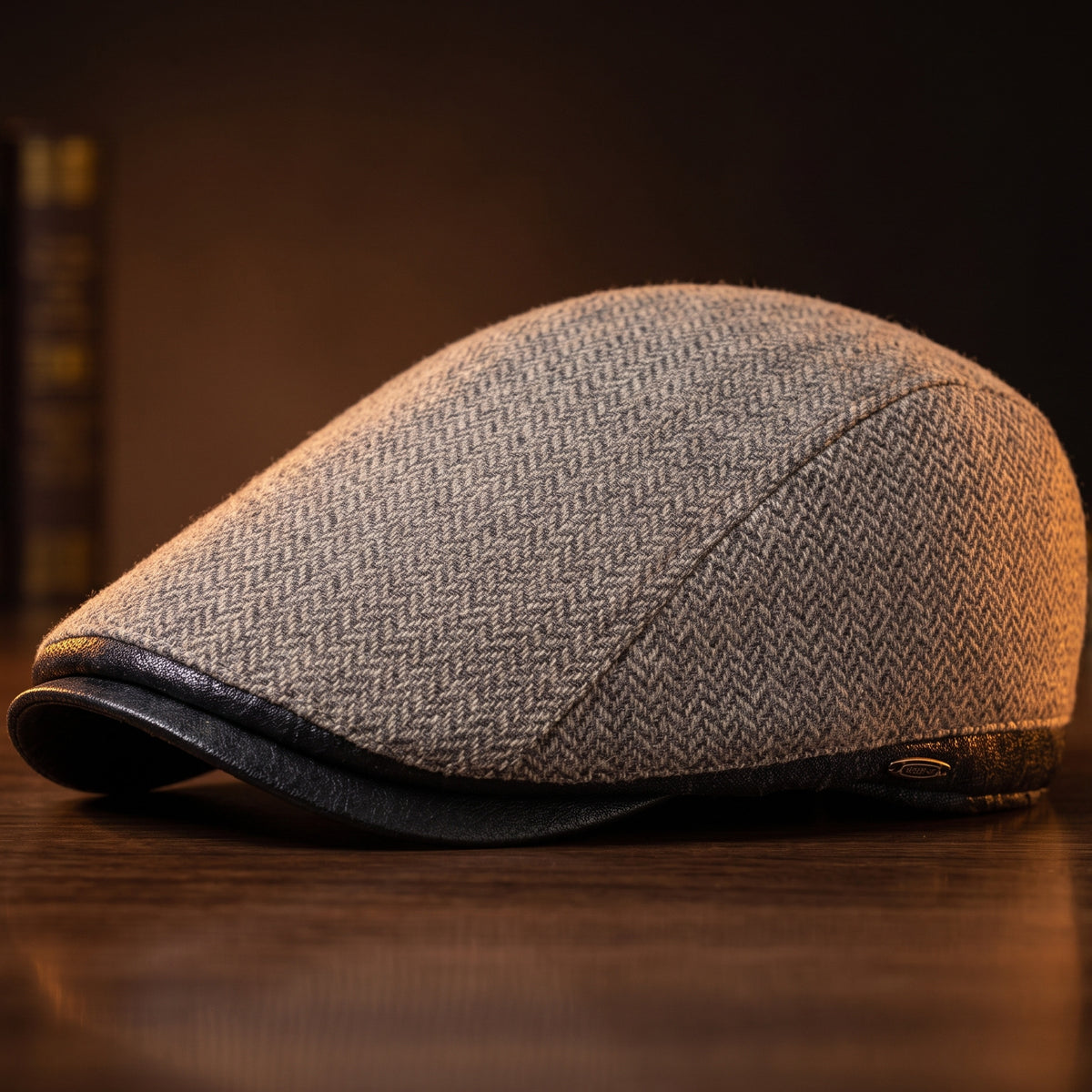 Harrison Herringbone Ivy Cap