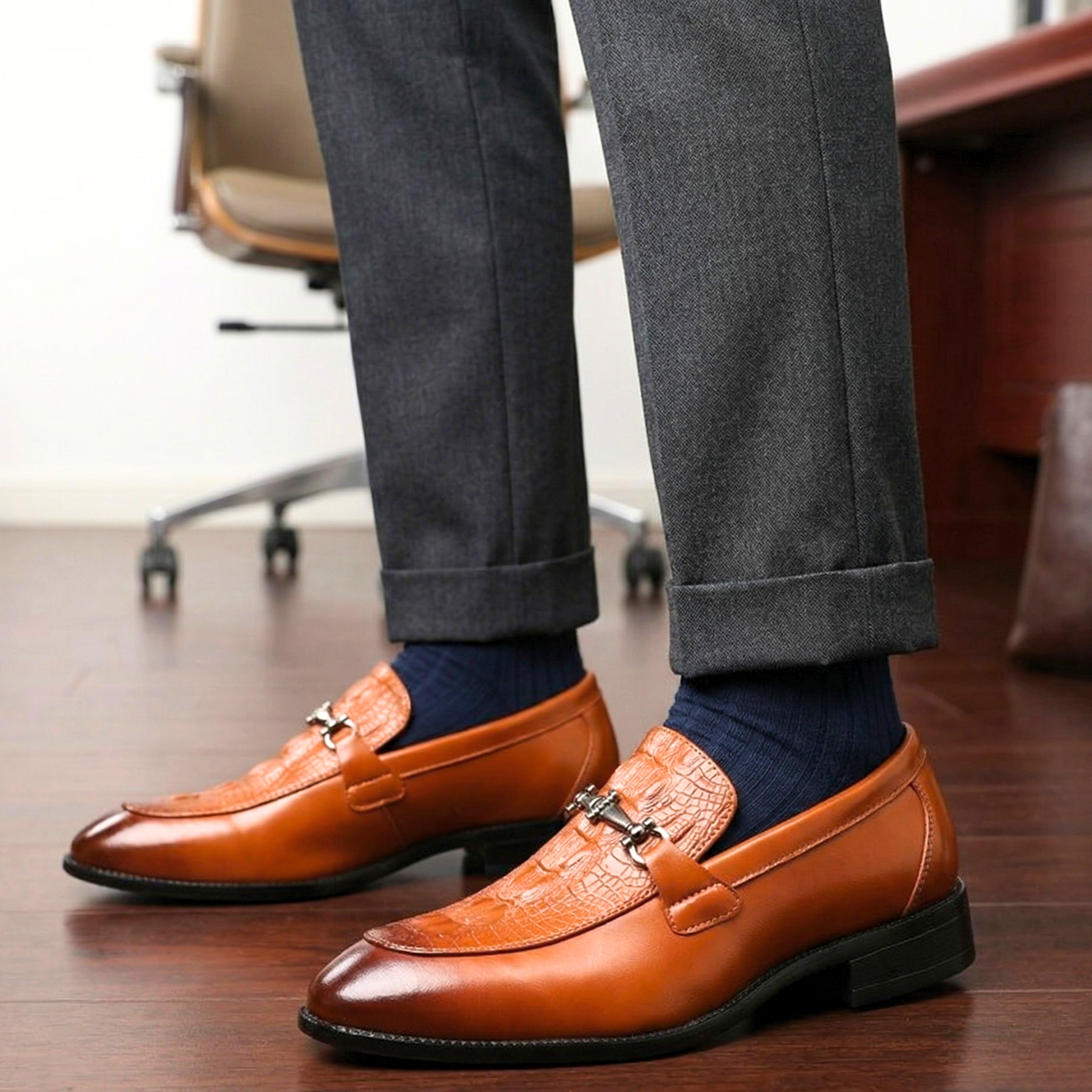 Vincenzo Leather Dress Shoes