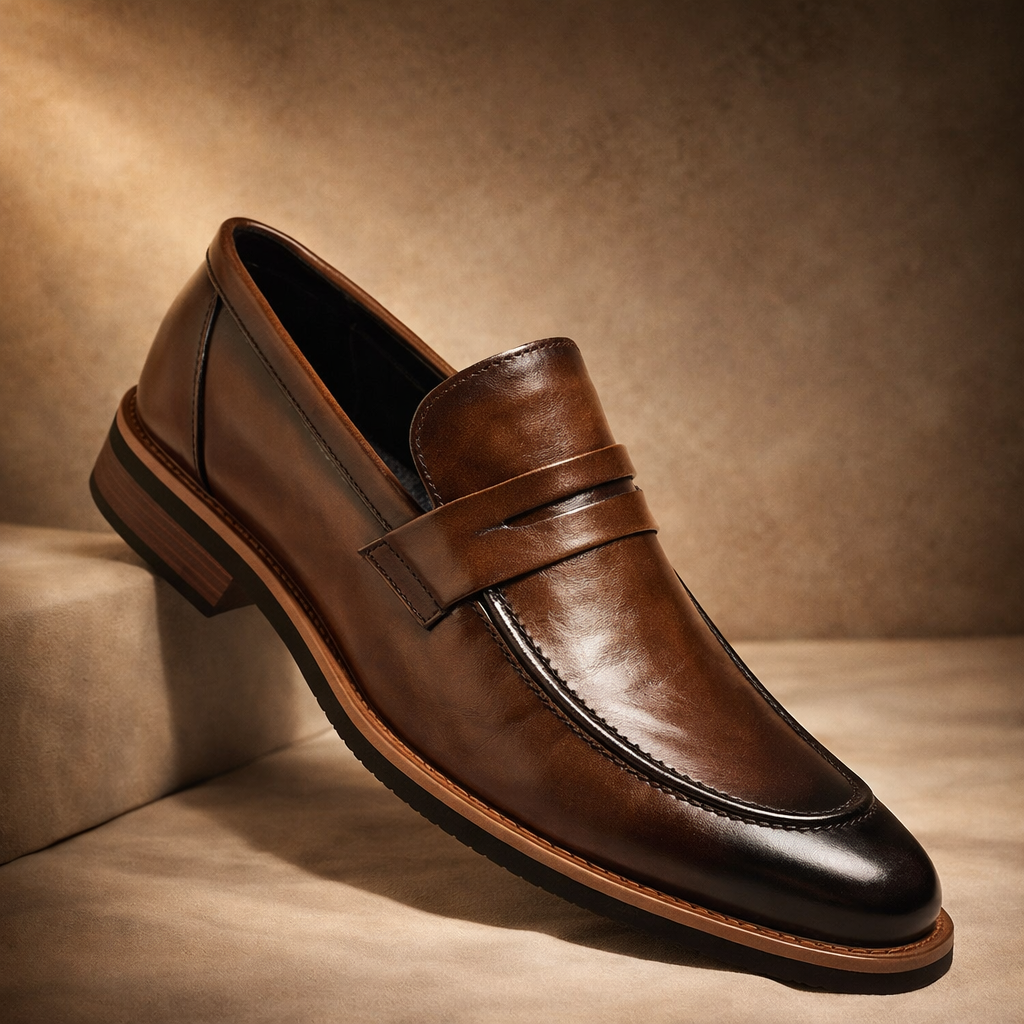 Stratmoor Genuine Leather Loafers