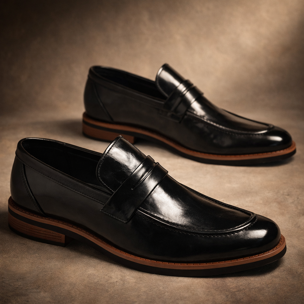 Stratmoor Genuine Leather Loafers