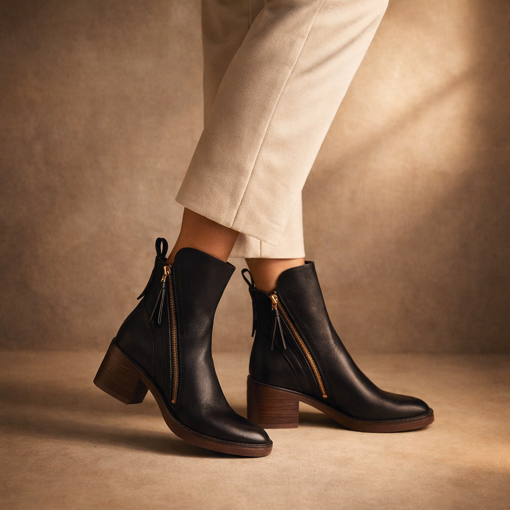Maribella Block Heel Boot