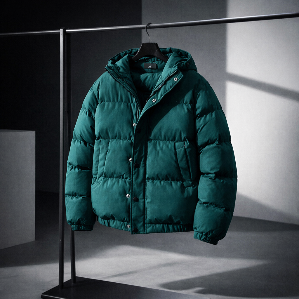 Henley Puffer Jacket