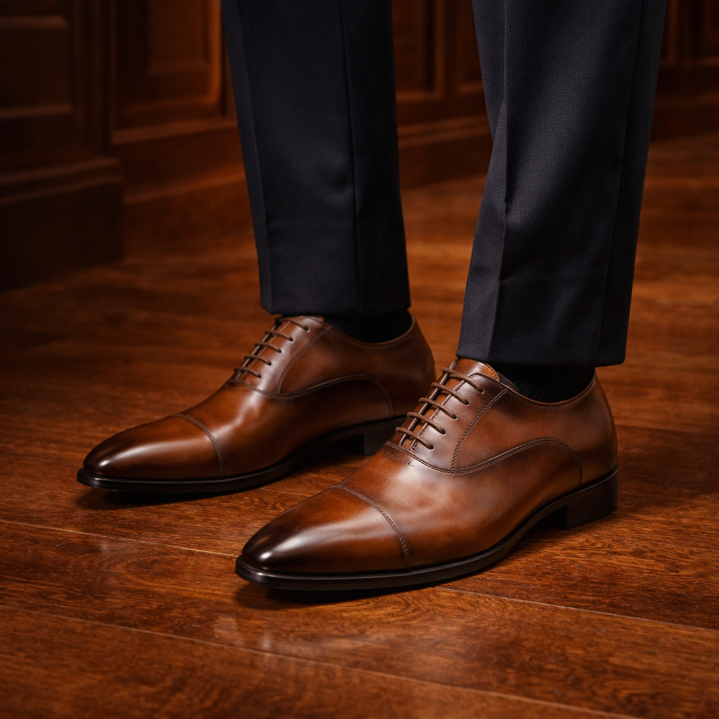 Lombardi Genuine Leather Dress Shoes