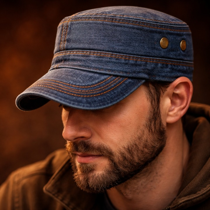 Lorenzo Denim Hat