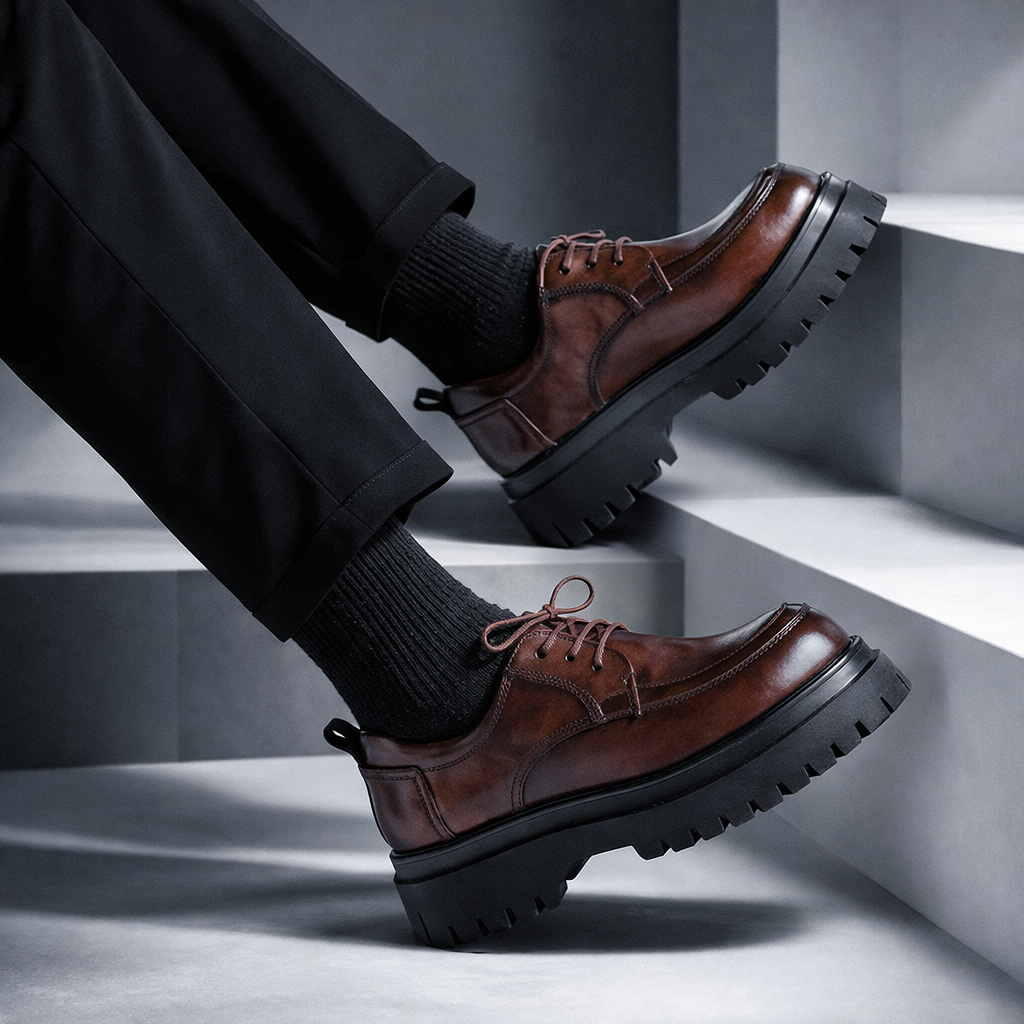 Arden Genuine Leather Derbies