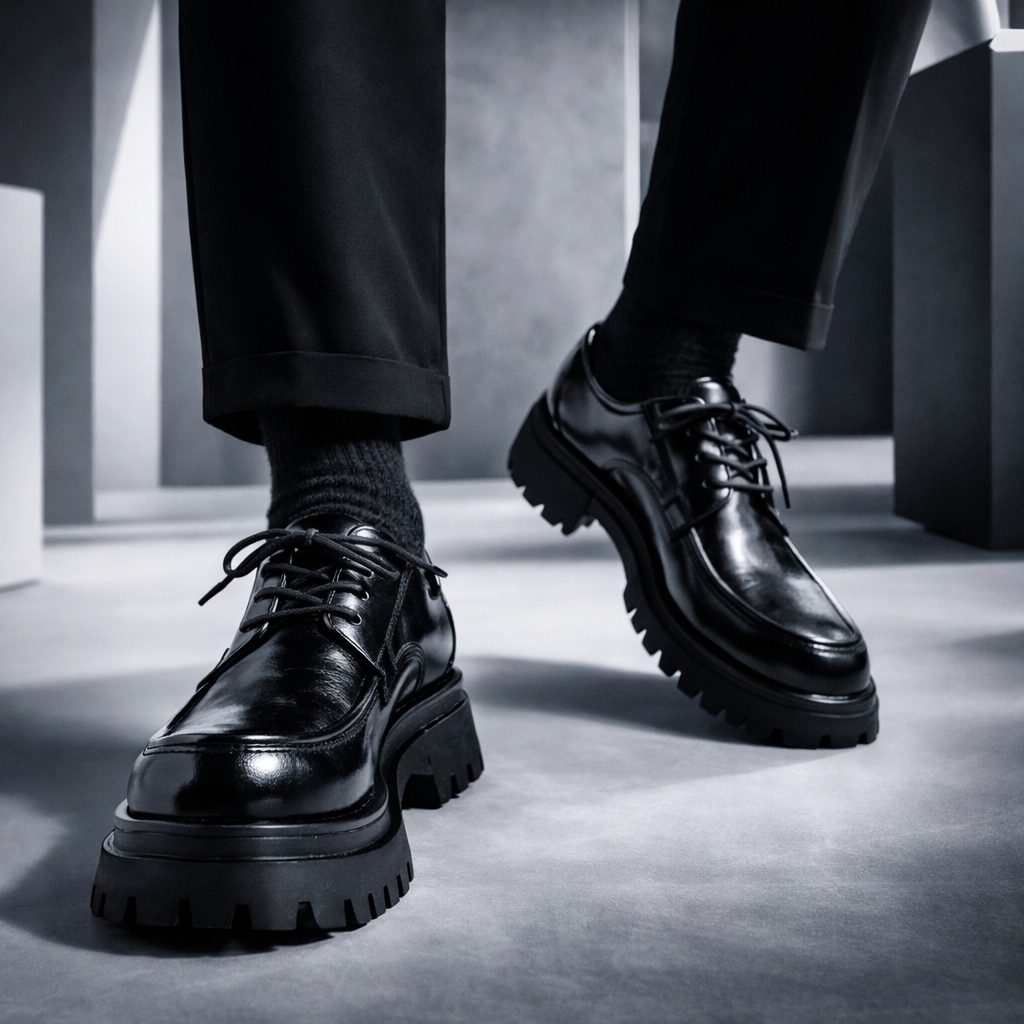 Arden Genuine Leather Derbies