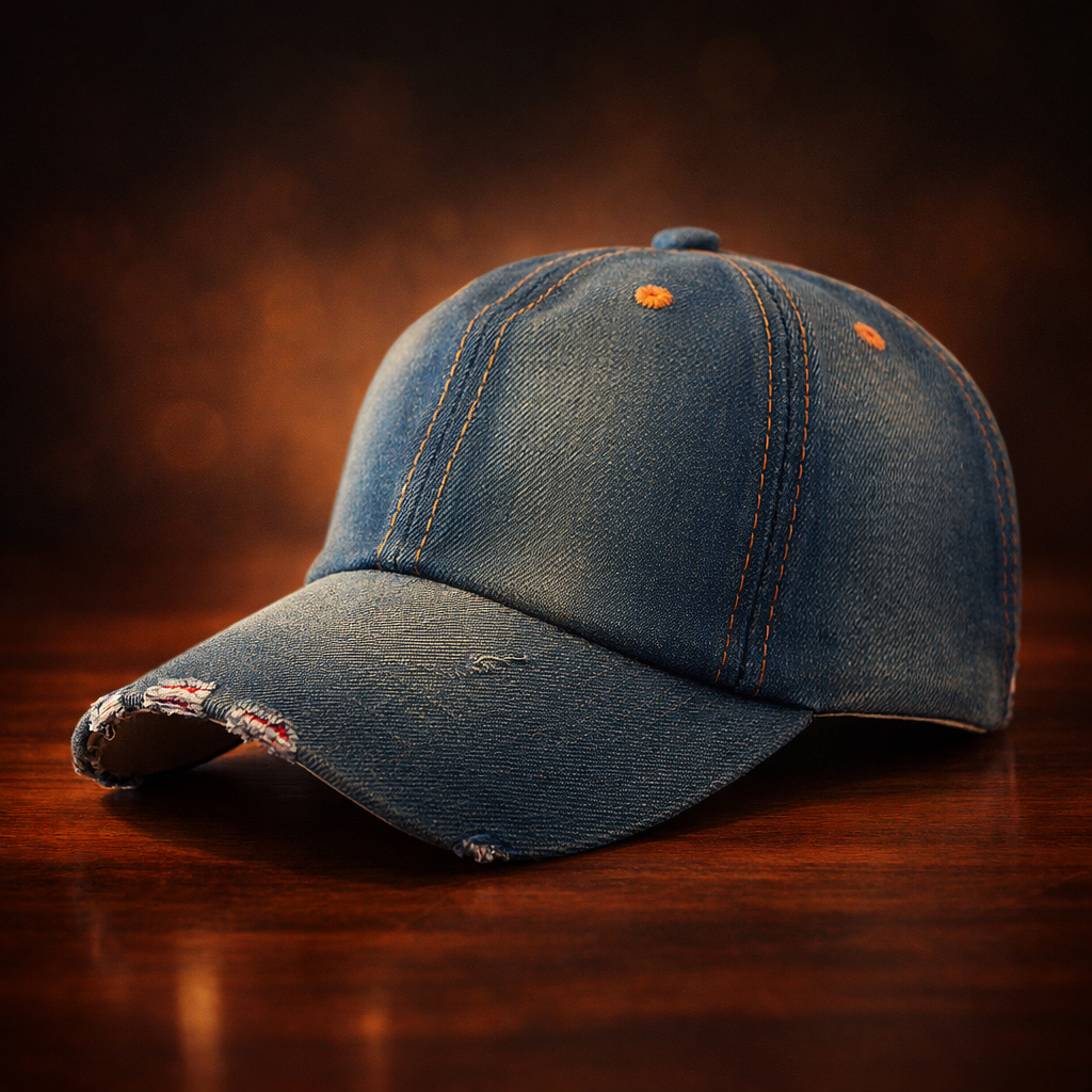 Huntley Retro Denim Hat