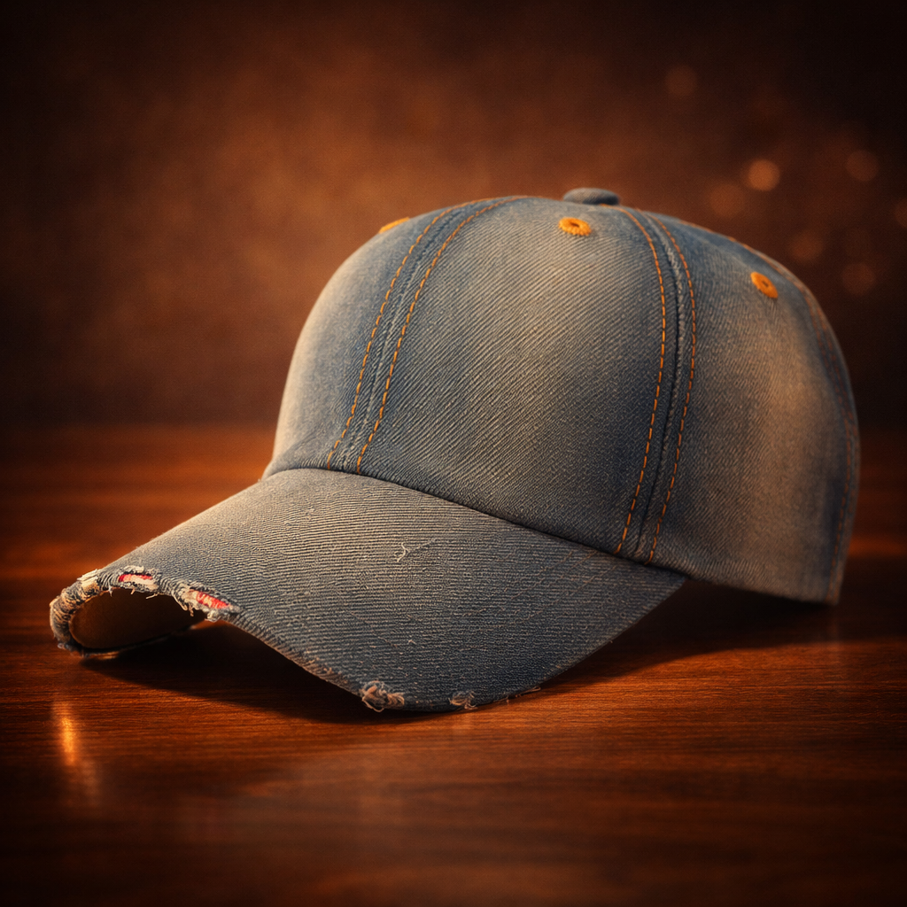 Huntley Retro Denim Hat