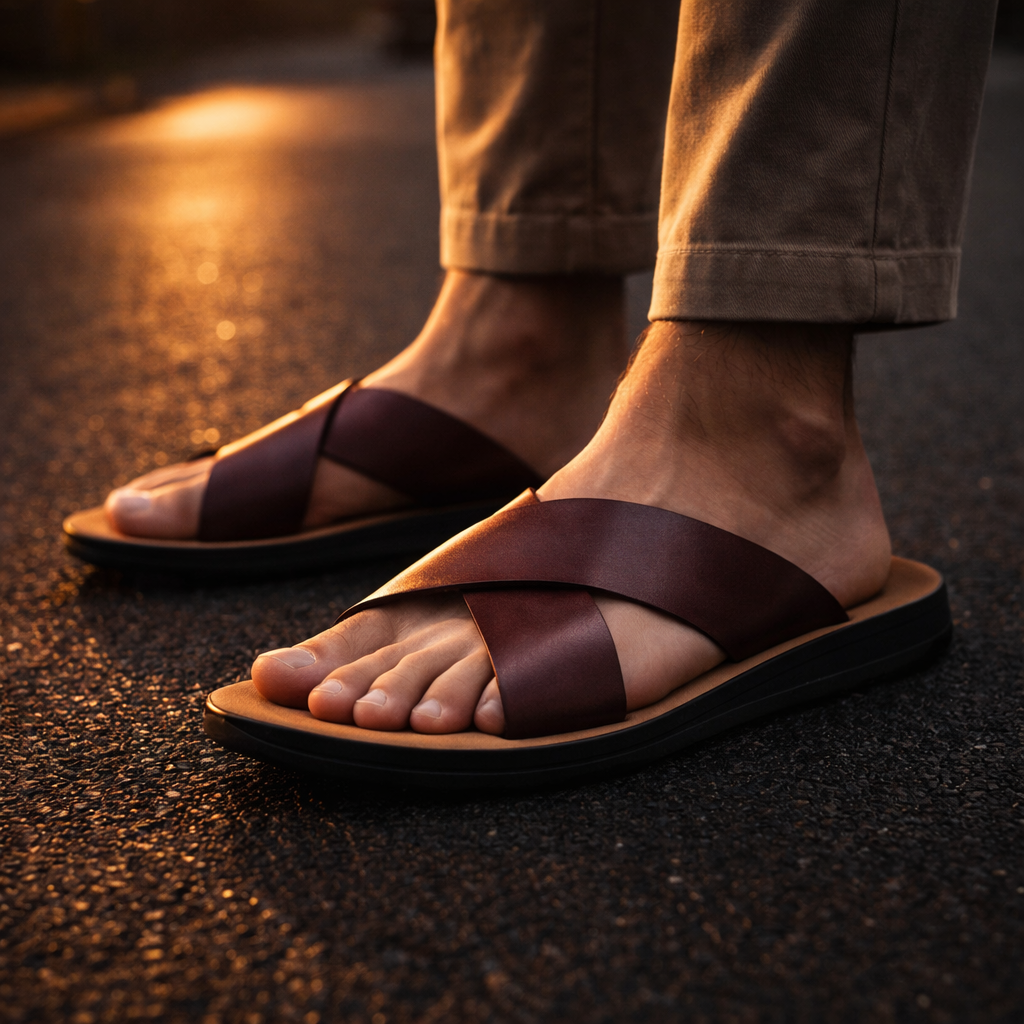 Luca Leather Sandals