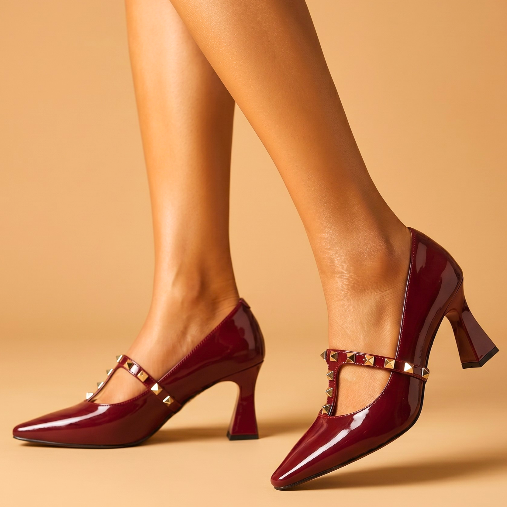 Sienna Stud Heels