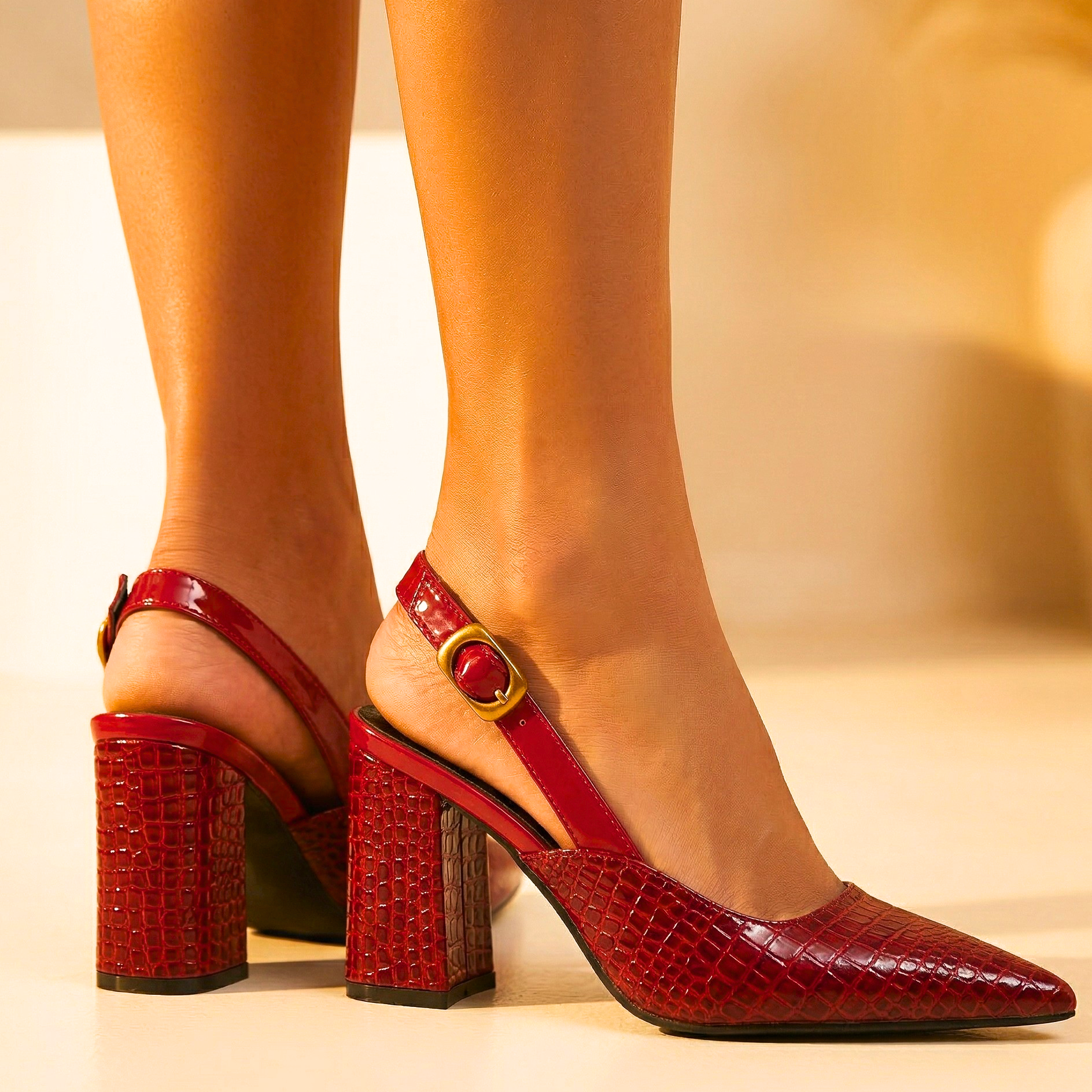 Alessia Slingback Heels