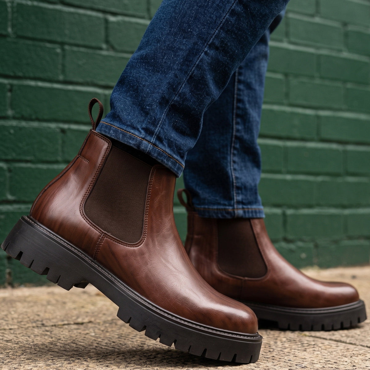 Winston Leather Chelsea Boots