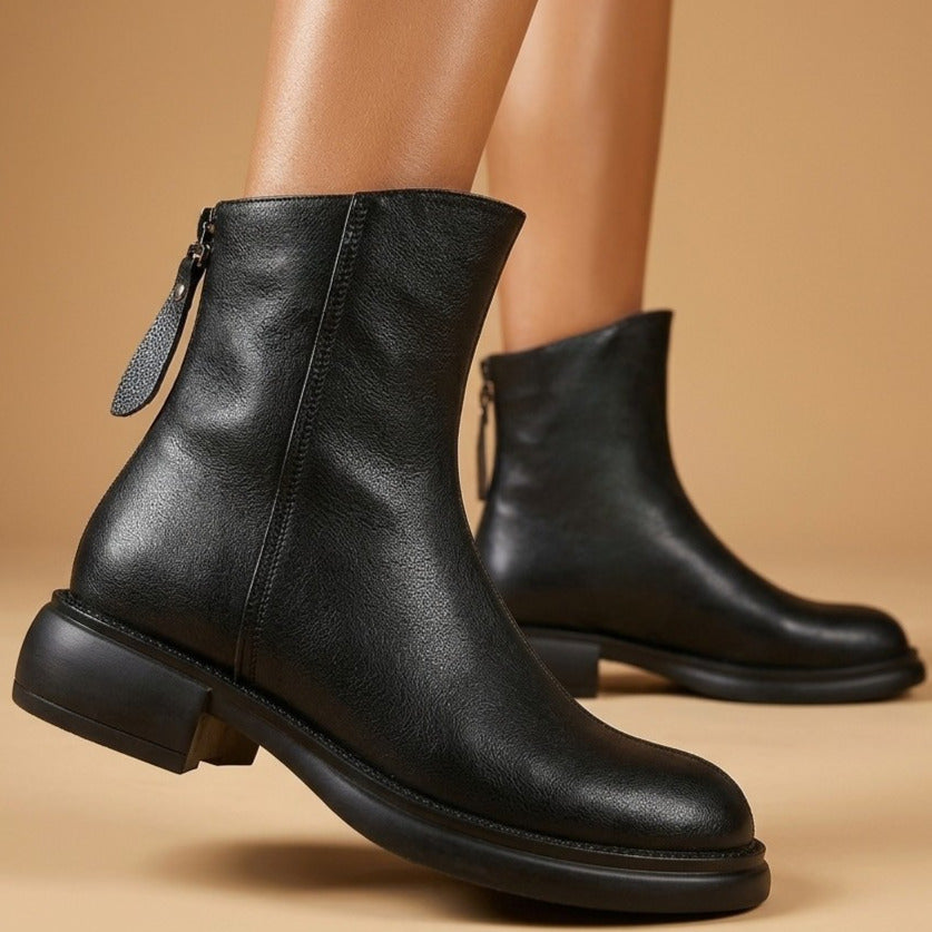 Lennox Leather Ankle Boots