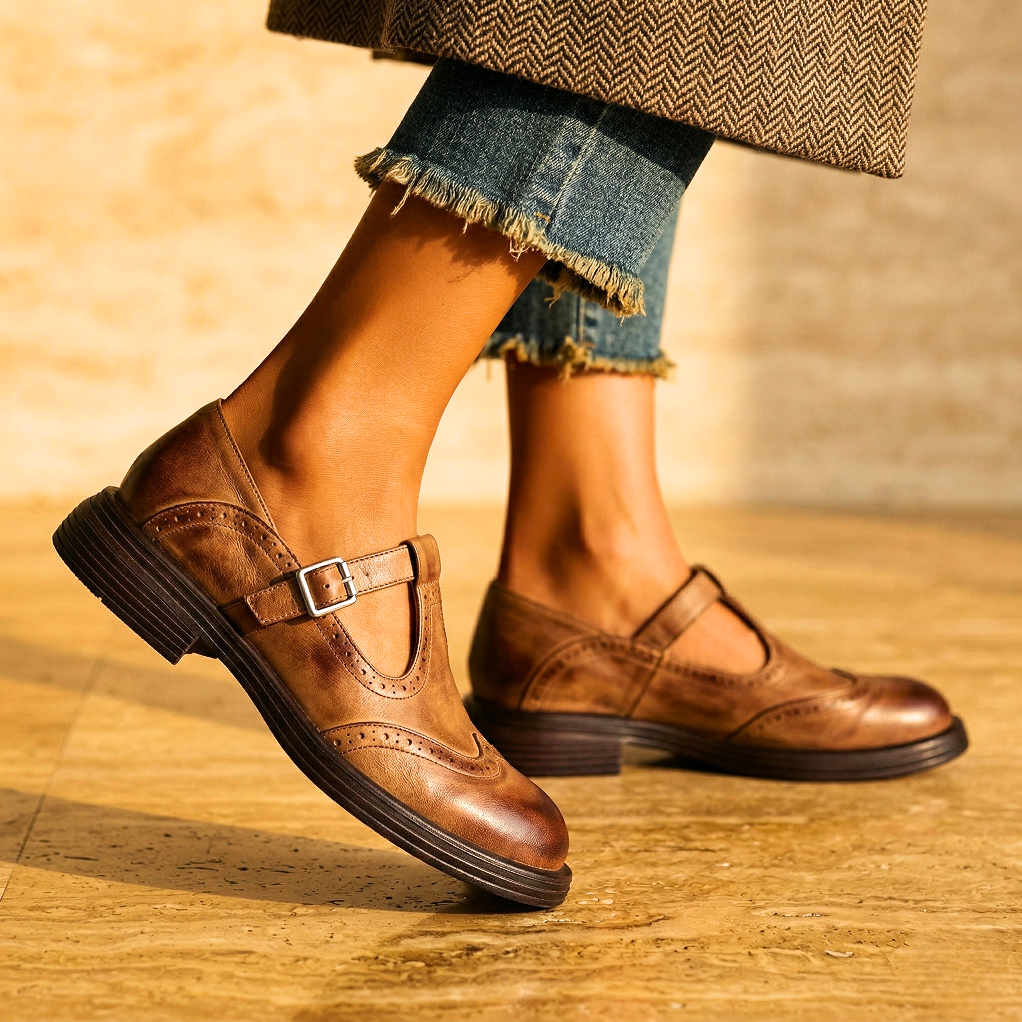 Lainey Genuine Leather Loafers