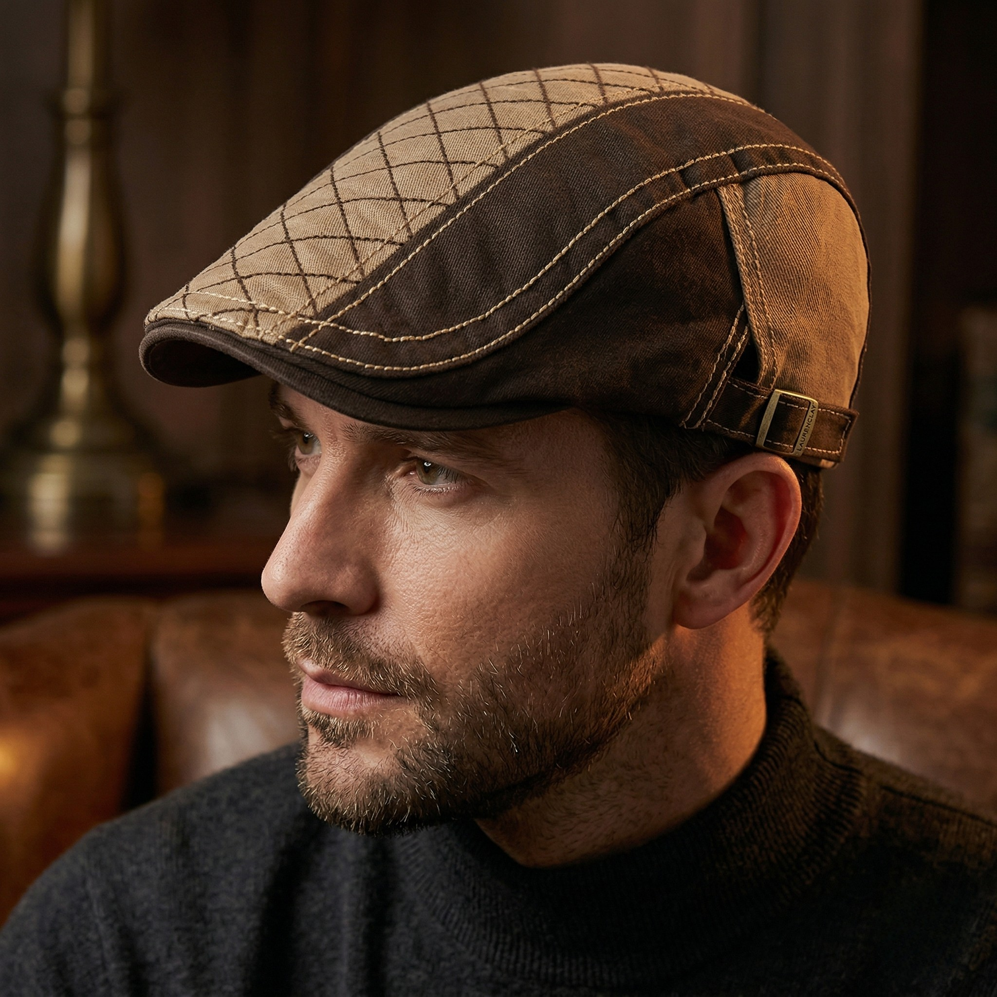 Marco Patchwork Flat Cap