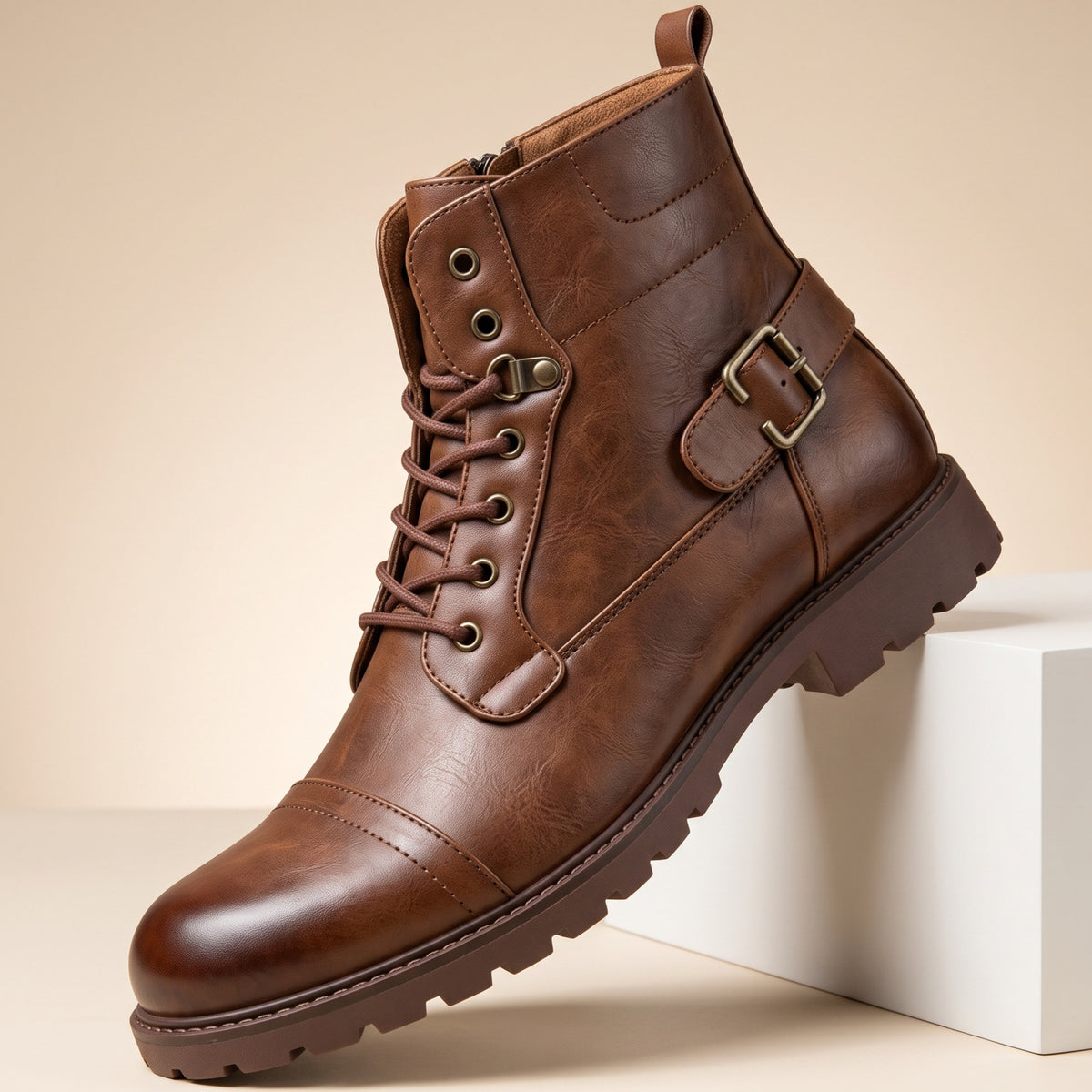 Kaden Heritage Leather Boots