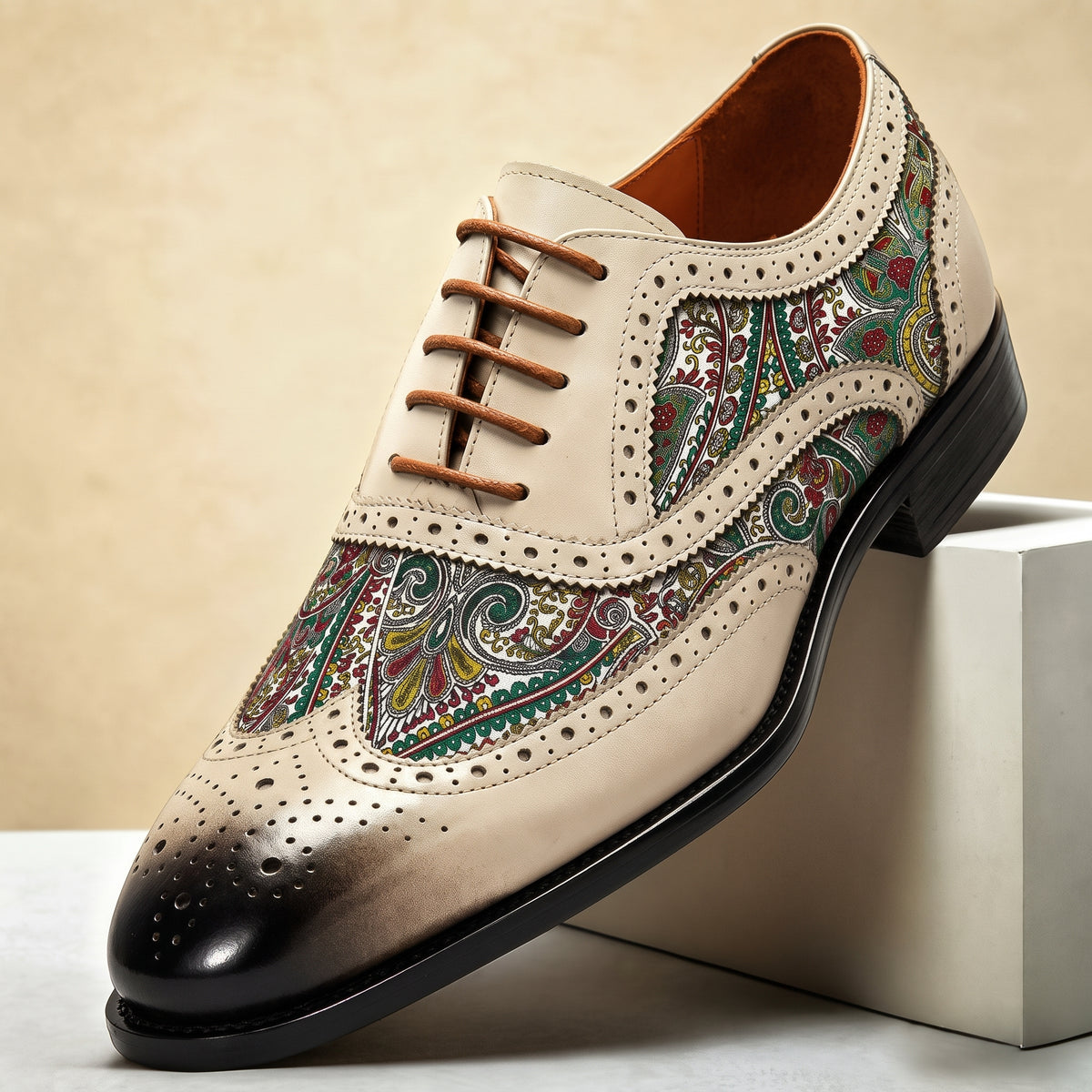 Luciano Genuine Leather Oxfords