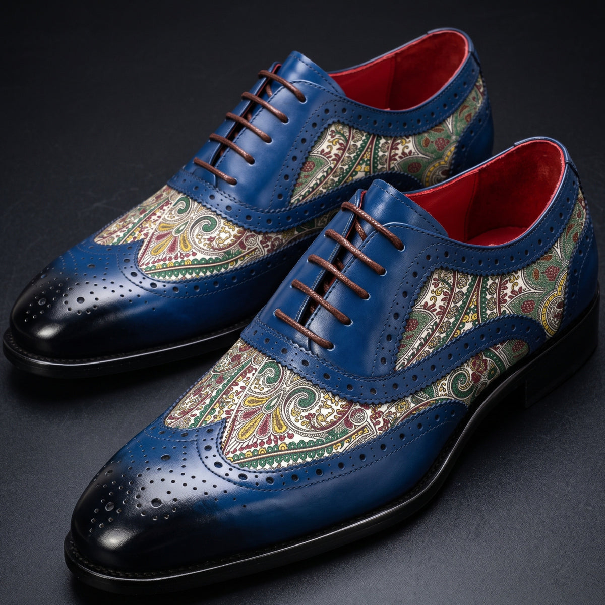 Luciano Genuine Leather Oxfords