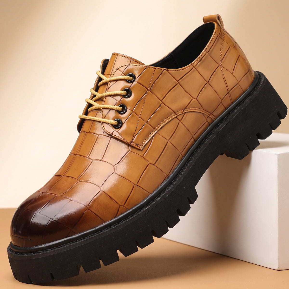 Theodore Leather Derbies