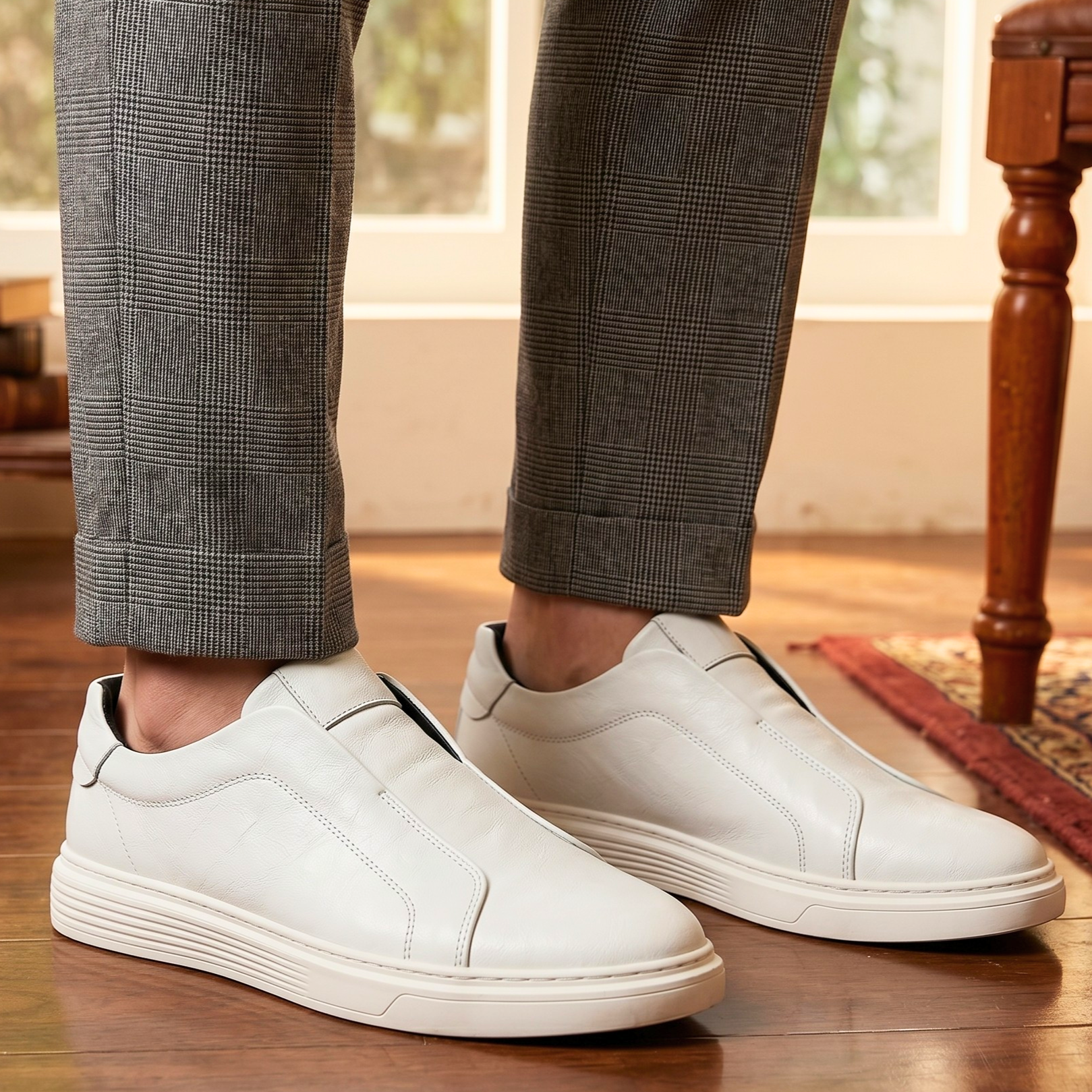 Maxwell Genuine Leather Sneakers