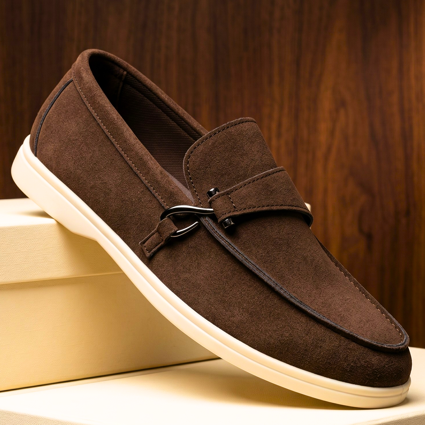 Luca Monte Suede Loafers