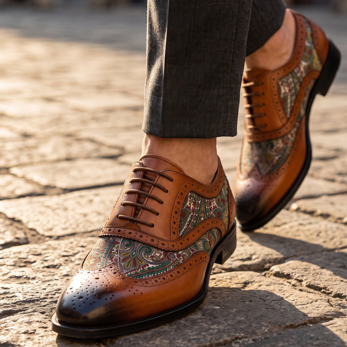 Luciano Genuine Leather Oxfords