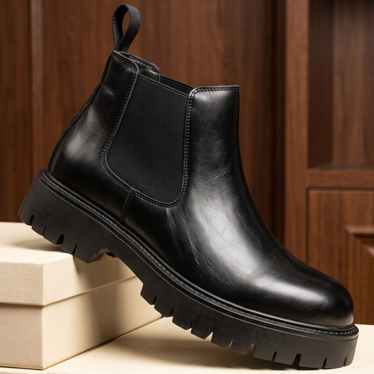 Winston Leather Chelsea Boots
