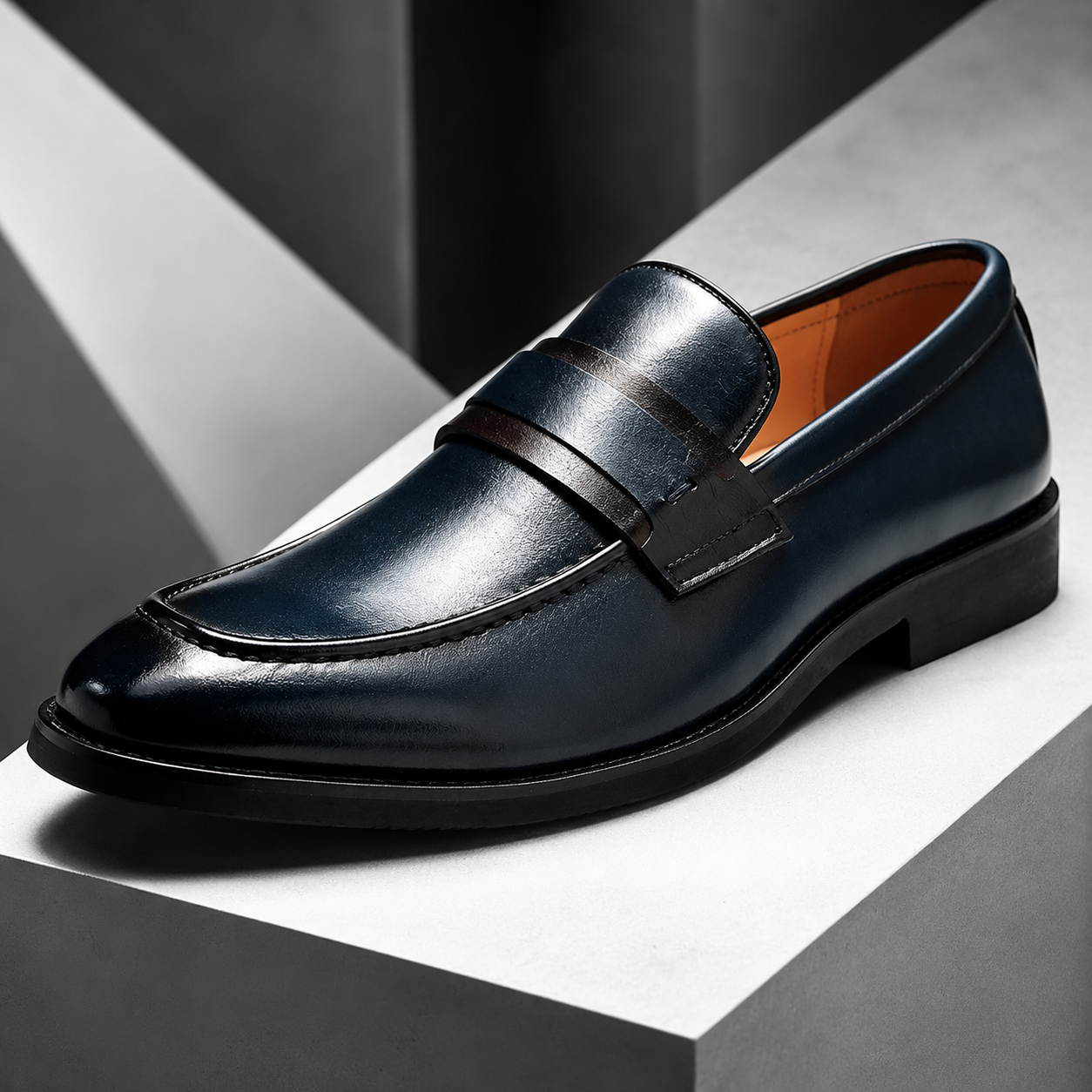 Vincenzo Genuine Leather Loafers