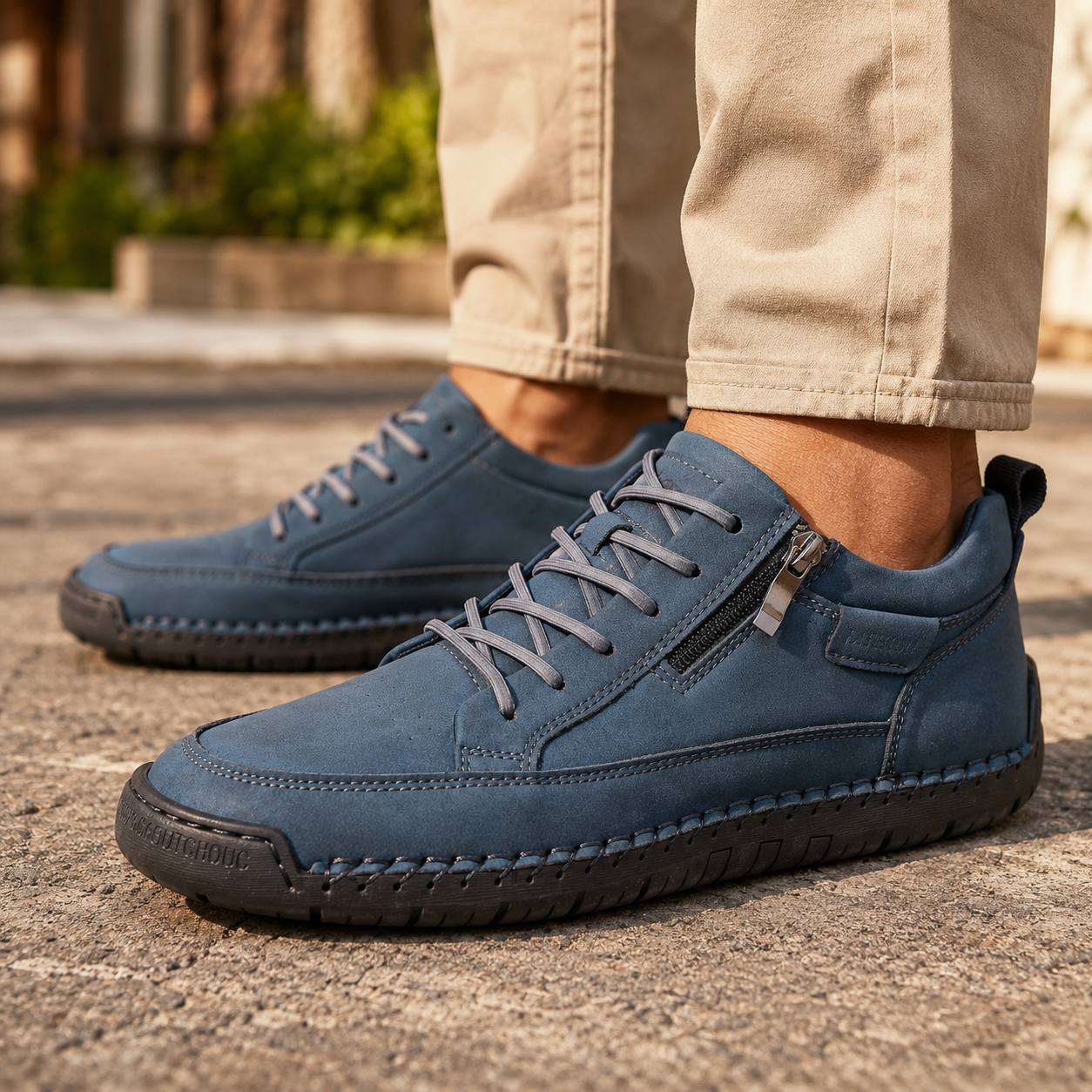 Hudson Retro Leather Boots