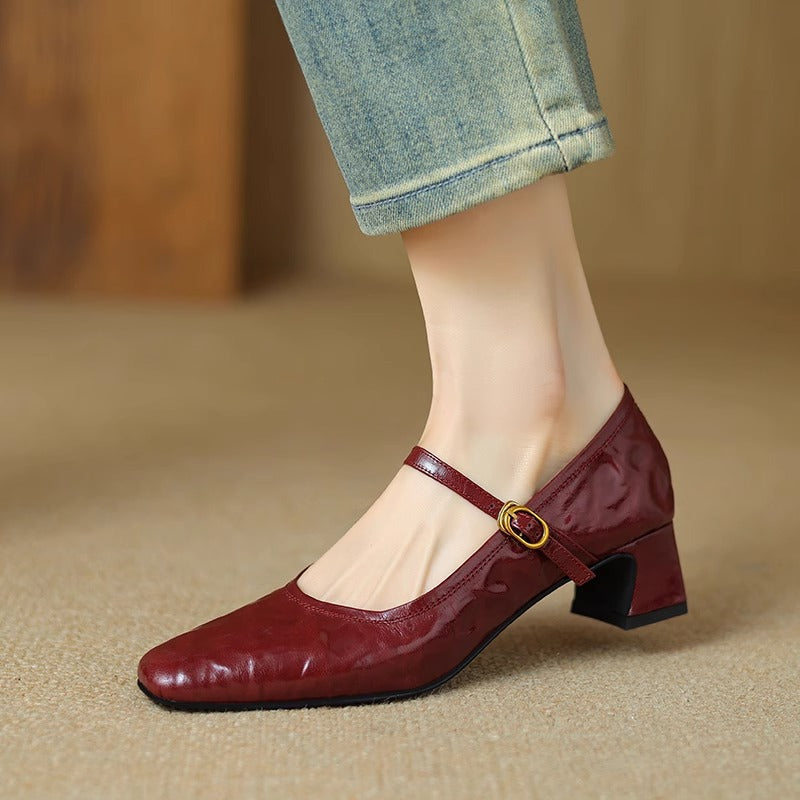 Solea Classic Leather Heels