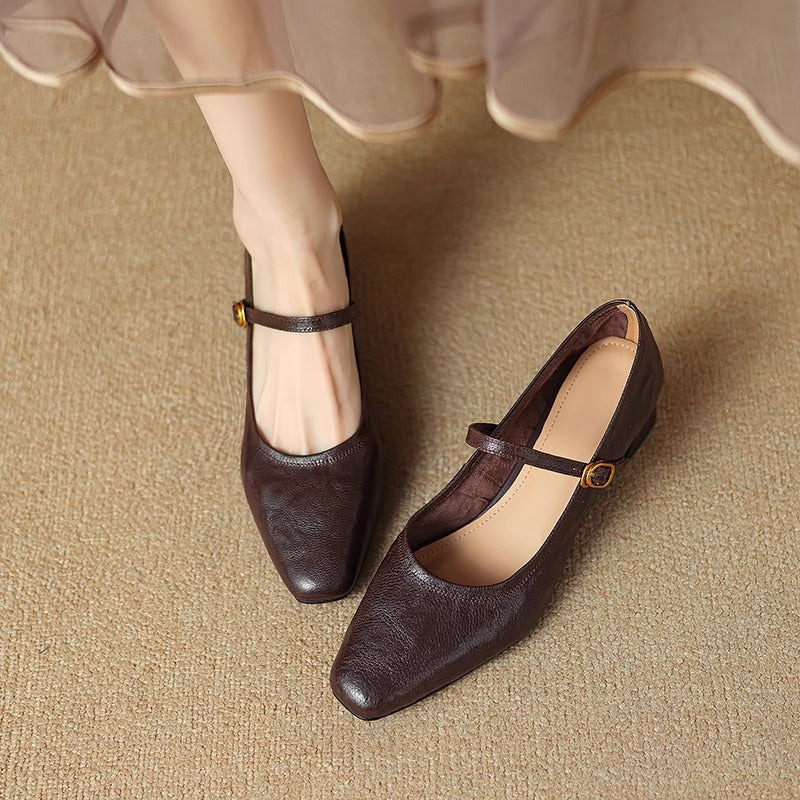 Solea Classic Leather Heels