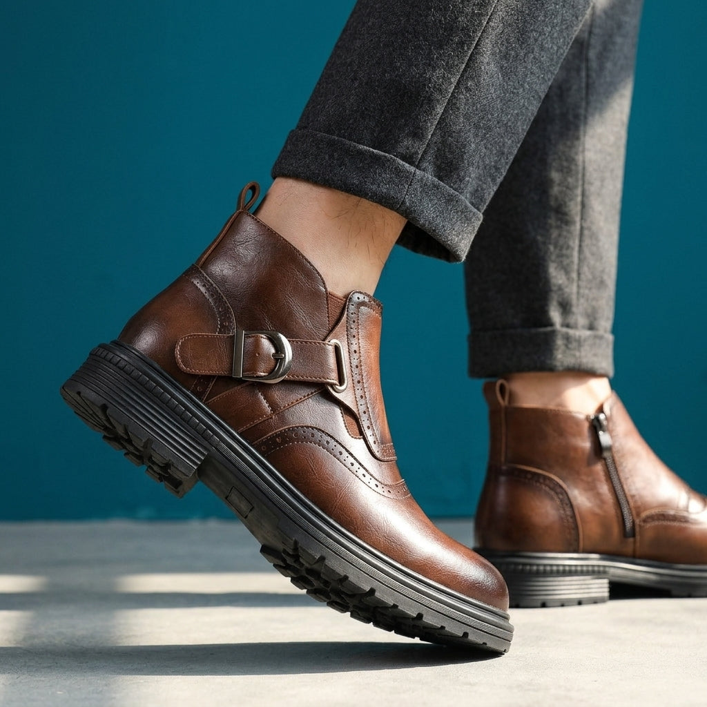 Grayson Leather Boots