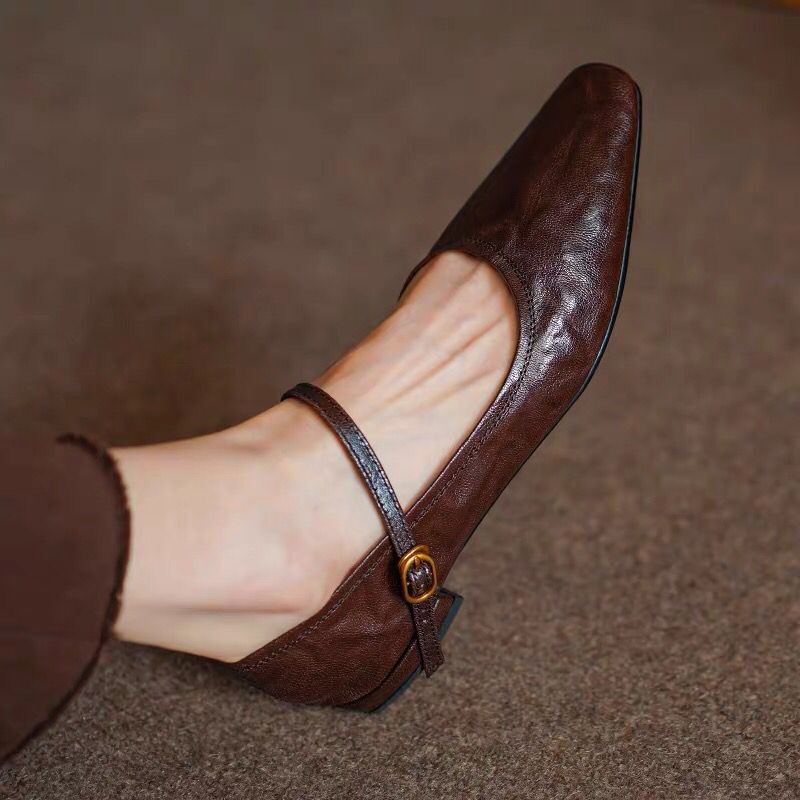 Verona Genuine Leather Flats