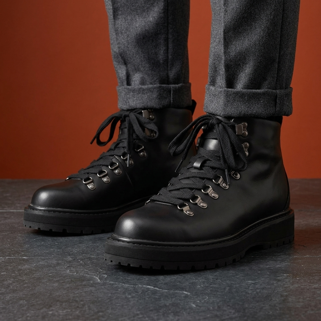 Ryder Retro Leather Boots