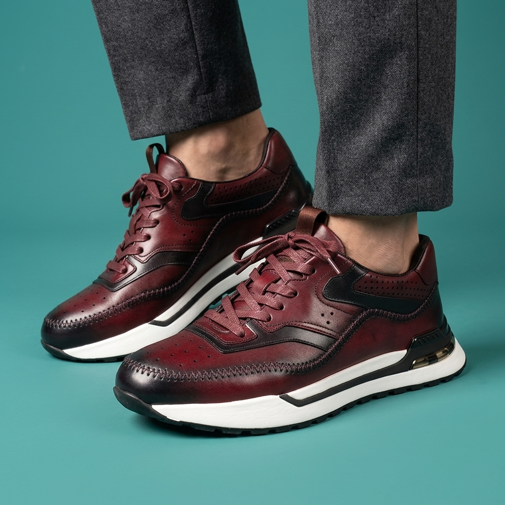 Jenton Leather Sneakers