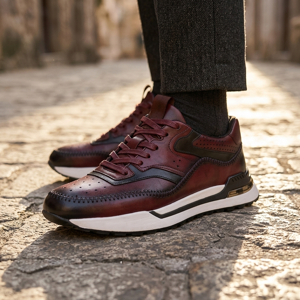 Jenton Leather Sneakers