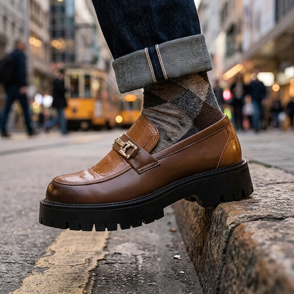Preston Leather Derbies